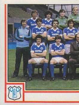 1980-81 Panini Football (UK) #100 Team Photo Front