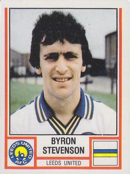 1980-81 Panini Football (UK) #136 Byron Stevenson Front