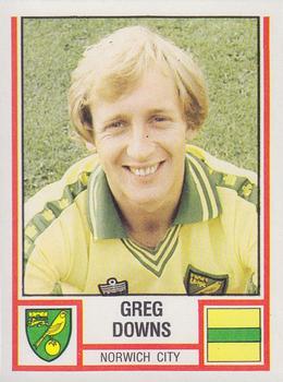1980-81 Panini Football (UK) #235 Greg Downs Front
