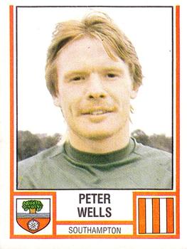 1980-81 Panini Football (UK) #263 Peter Wells Front