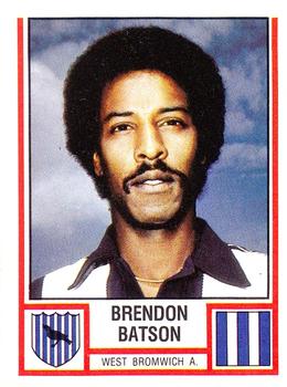 1980-81 Panini Football (UK) #328 Brendon Batson Front