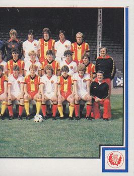 1980-81 Panini Football (UK) #520 Partick Thistle Team Group Front