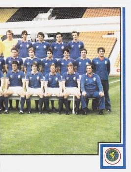 1980-81 Panini Football (UK) #529 Rangers Team Group Front