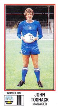 1982-83 Panini Football 83 (UK) #279 John Toshack Front