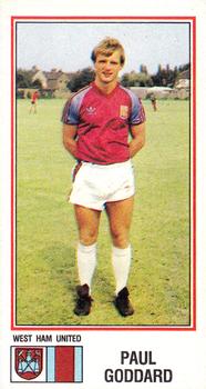 1982-83 Panini Football 83 (UK) #356 Paul Goddard Front