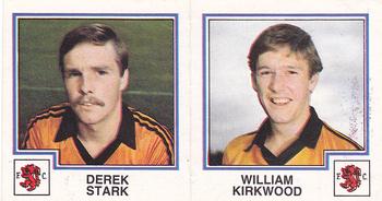 1982-83 Panini Football 83 (UK) #422 Derek Stark / William Kirkwood Front