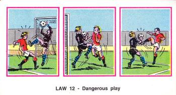 1982-83 Panini Football 83 (UK) #512 Dangerous Play Front