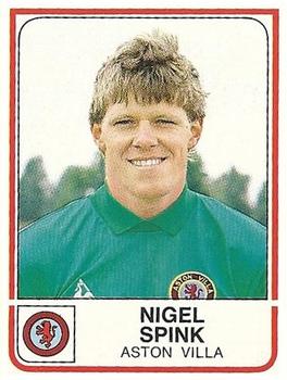 1983-84 Panini Football 84 (UK) #24 Nigel Spink Front