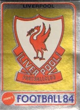 1983-84 Panini Football 84 (UK) #118 Badge Front