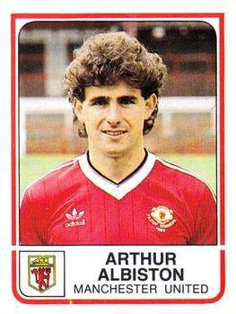 1983-84 Panini Football 84 (UK) #153 Arthur Albiston Front