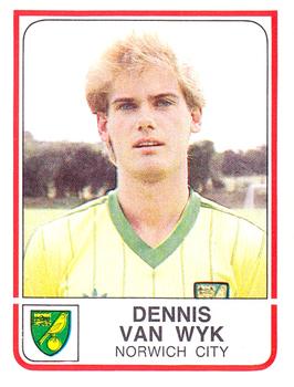 1983-84 Panini Football 84 (UK) #176 Dennis van Wijk Front