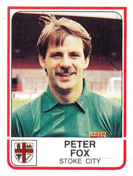1983-84 Panini Football 84 (UK) #266 Peter Fox Front