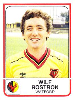 1983-84 Panini Football 84 (UK) #319 Wilf Rostron Front