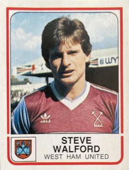 1983-84 Panini Football 84 (UK) #348 Steve Walford Front