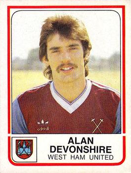 1983-84 Panini Football 84 (UK) #356 Alan Devonshire Front
