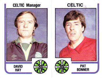 1983-84 Panini Football 84 (UK) #448 David Hay / Pat Bonner Front