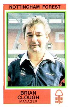 1984-85 Panini Football 85 (UK) #200 Brian Clough Front