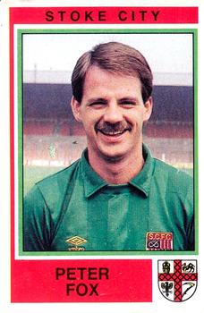 1984-85 Panini Football 85 (UK) #283 Peter Fox Front