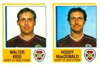 1984-85 Panini Football 85 (UK) #486 Walter Kidd / Roddy MacDonald Front