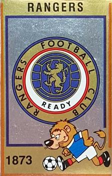 1984-85 Panini Football 85 (UK) #510 Rangers Club Badge Front