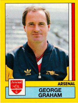 1986-87 Panini Football 87 (UK) #7 George Graham Front