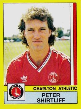 1986-87 Panini Football 87 (UK) #41 Peter Shirtliff Front