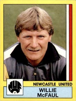 1986-87 Panini Football 87 (UK) #183 Willie McFaul Front