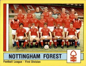 1986-87 Panini Football 87 (UK) #223 Team Photo Front