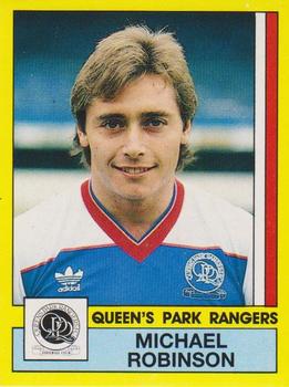 1986-87 Panini Football 87 (UK) #258 Michael Robinson Front