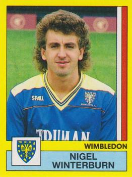 1986-87 Panini Football 87 (UK) #380 Nigel Winterburn Front