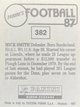 1986-87 Panini Football 87 (UK) #383 Lawrie Sanchez Back