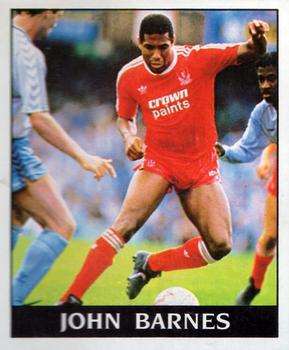 1988-89 Panini Football 89 (UK) #1 John Barnes Front