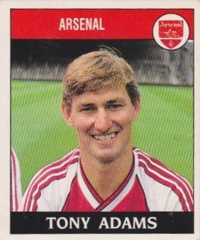 1988-89 Panini Football 89 (UK) #7 Tony Adams Front