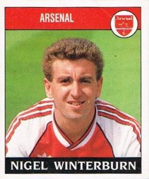 1988-89 Panini Football 89 (UK) #11 Nigel Winterburn Front