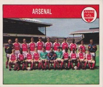 1988-89 Panini Football 89 (UK) #19 Team Front