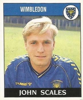 1988-89 Panini Football 89 (UK) #293 John Scales Front