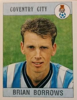 1989-90 Panini Football 90 (UK) #68 Brian Borrows Front