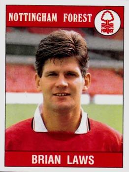 1989-90 Panini Football 90 (UK) #219 Brian Laws Front