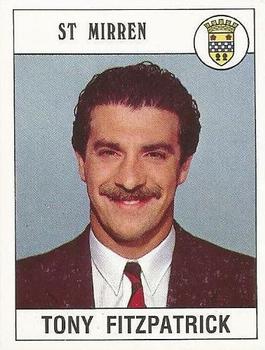 1989-90 Panini Football 90 (UK) #458 Tony Fitzpatrick Front