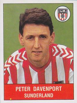 1990-91 Panini Football 91 (UK) #315 Peter Davenport Front