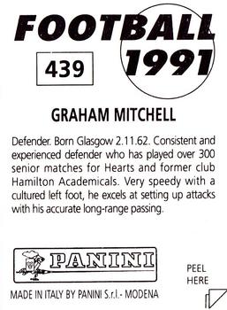 1990-91 Panini Football 91 (UK) #439 Graham Mitchell Back