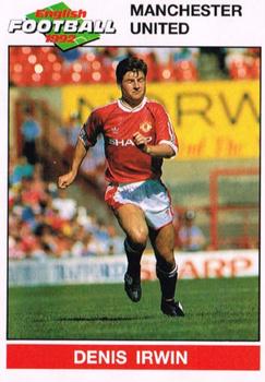 1991-92 Panini English Football 92 #123 Denis Irwin Front