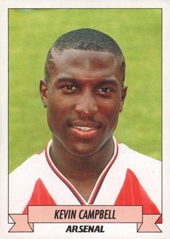 1992-93 Panini Football '93 (England) #10 Kevin Campbell Front