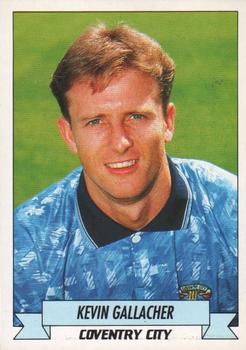 1992-93 Panini Football '93 (England) #58 Kevin Gallacher Front
