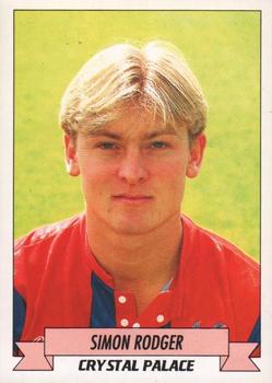 1992-93 Panini Football '93 (England) #69 Simon Rodger Front