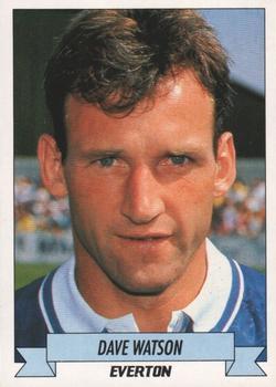 1992-93 Panini Football '93 (England) #76 Dave Watson Front