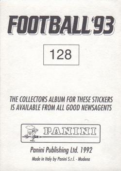 1992-93 Panini Football '93 (England) #128 David Brightwell Back