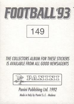 1993 Panini Football England #149 Jon Gittens Back