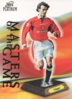 1998 Futera Platinum Manchester United Masters of the Game #NNO Ryan Giggs Front