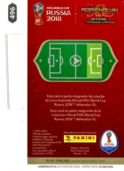 2018 Panini Adrenalyn XL FIFA World Cup 2018 Russia  - Limited Editions #LE-JD Jimmy Durmaz Back